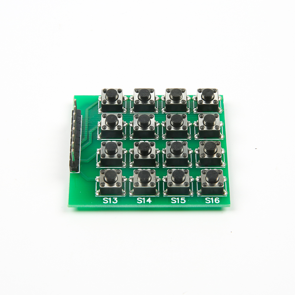 Матричный модуль клавиатуры 4*4, зелёный